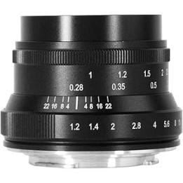 7artisans 35mm f1.2 Mark II APS-C Larger Aperture Prime Lens Compatiable for Olympus Panasonic M4/3 Mirrorless Cameras Like