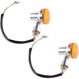ciciTree 2pcs Motorcycle Motorbike Amber Bulb Turn Signal Light Indicator Lamp Refit