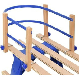 UYSELA Furniture Set-Backrest for Sledge Blue Plywood