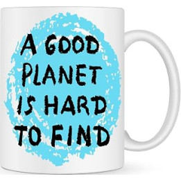 Climate Change Mug, Global Warming Gift, Carbon Footprint Awareness, Zero Waste, Office Gift Mug, Earth Day, Environmentally