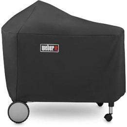 Weber Grill Cover for Performer Premium and Deluxe, 22 Inch, Black