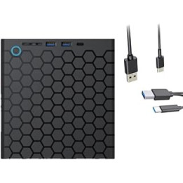 Pavewood USB 3.0 Type C External CD DVD RW Drive 8MB DVD Writer Plastic Portable DVD Writer for Laptop