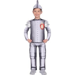 amscan Child Boys Official Licensed Warner Bros Wizard of Oz Tin Man Fancy Dress Costume