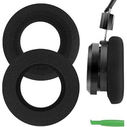 Geekria Comfort Foam Replacement Ear Pads for GRADO SR125, SR225, SR325, SR60, SR80, SR80e, M1, M2 Headphones Ear Cushions,