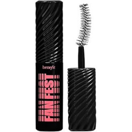 Benefit Fan Fest Fanning Volumising Mascara MINI (4g Net wt. 0.14 oz), Black, 1 g (Pack of 1)