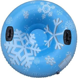 MYPB Snow Toy Winter Inflatable Ski Circle for Rolling Ski Circle With Handle Snow Tube Skiing Thickened Floated Sled F12.9