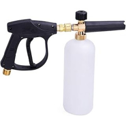 Stone Banks Pressure Washer Snow Foam Cannon Lance Gun, 4000PSI 1L Adjustable Snow Foam Lance Nozzle Jet Wash Gun, 1/4" Quick