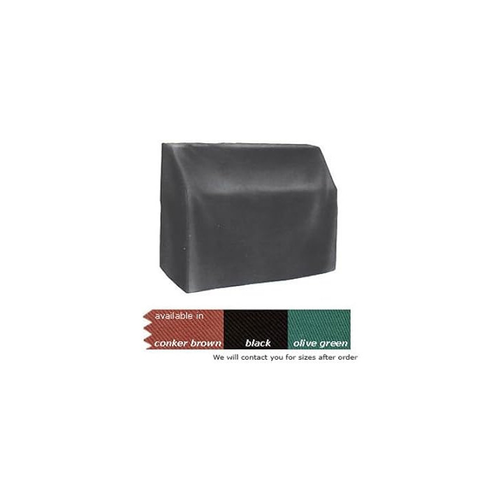 Upright Cotton Piano Cover (Black)