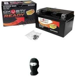 COMPATIBLE WITH MV AGUSTA Brutale/Brutale ABS/RED 800 2012 OKYAMI BATTERY ALREADY READY TO USE OTZ10S-BSR CHARGED FACTORY