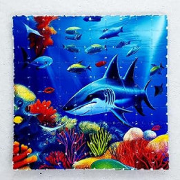 Ocean Blotter Art Psychedelic Art Gift Acid Art 100 Tab Sheet