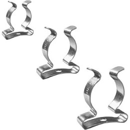 10 x 9mm Tool Spring Terry Clips Heavy Duty Storage/Shed Garage