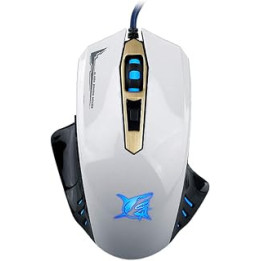 Wired Gaming Mouse for Laptop Computer, Gamer USB PC Mouse Ergonomic Mice with 7 LED Backlight, 4 Adjustable DPI Up to 3200,