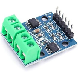 LYEAA L9110S DC Motor Drive Module 2.5-12V Stepper Motor Drive 4 Wire 2 Phase Controller Board Dual DC Motor Driver L9110S