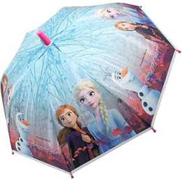 Disney Frozen II Childrens Umbrella Kids School Bubble Dome Travel Brolly