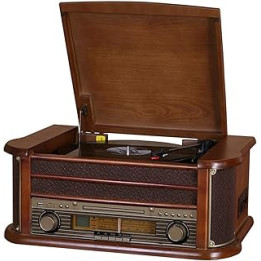 Record Players Radio Sound LP Vinyl Record Player Bluetooth Retro Desktop Gramophone Vintage Record Player Recorder Interesting