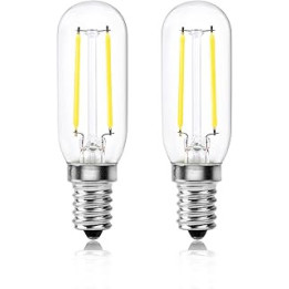 DoRight LED Cooker Hood Light Bulbs, 4W E14 Small Edison Screw SES Extractor Hood Light Bulb T25 Tubular Filament Bulb Cool