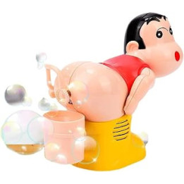 Farting Bubble Machine, Kids Soap Bubble Blower, Music Light Fully-Automatic Water Bubble Toys,Fart Bubble Blower Farting