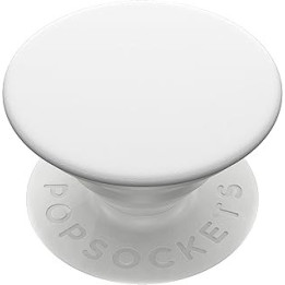 PopSockets: PopGrip - Expanding Stand and Grip with a Swappable Top for Smartphones and Tablets - Off White