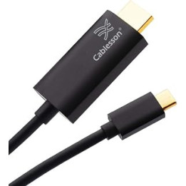 Cablesson 5M USB C (m) to HDMI 2.0 (m) adapter cable 4K@60Hz (UHD Thunderbolt 3) Compatible with iMac 2017, Macbook Pro
