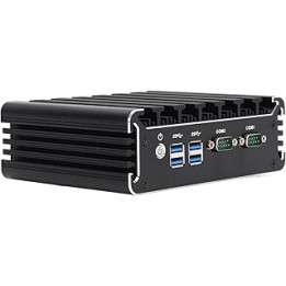 Industrial PC, Fast Heat Dissipation Mini PC for Factory (AU Plug)