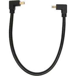 NEZE Mini Displayport Cable 1.4, Mini DP To Mini DP Cable 8K 60HZ 4K 144HZ Quick Connection 90 Degree Right Angle for Computer