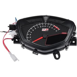 Motorbike Instruments 7 Colors Motorcycle Tachometer Digital Speedometer Meter Gauge Moto Instrument Gear Display For LC135 LC