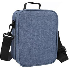 Kalimba Bag, 17 Keys Kalimba Case Shockproof Thumb Piano Mbira Box Carry Bag with Shoulder Strap Musical Instrument Accessories