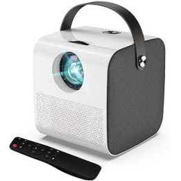 Multimedia Projector, 5.903.343.18inch LED Projector, 1080P HD Projector, Easy to Carry Projector, Link Mode Projector,