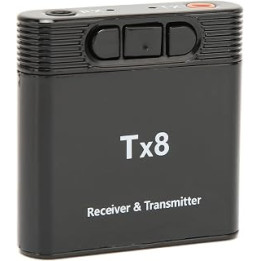 Gedourain Bluetooth Transmitter Receiver, 2 in 1 Wireless AUX Adapter USB Charging for Speaker for TV