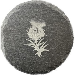 Scottish Thistle Coaster