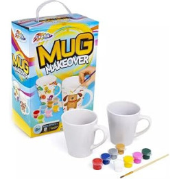 Grafix Mug Makeovers Set of 2 Paint Your Own