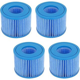 WuYan 4pcs Hot Tub Filters Compatible with Best-way Size VI, Replacement Filter Compatible with Lay-Z-Spa, for Miami, for