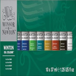 Winsor & Newton, Winton Oil Colour, 10x37ml Tube Set