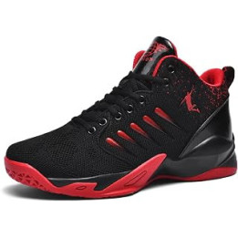 FZ FUTURE Men's Basketball Shoes Outdoor Non-Slip Unisex high-top Fashion Sneakers Lightweight Casual Breathable Shock