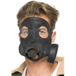 Smiffys Gas Mask - Adult, One Size