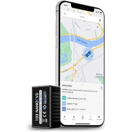 Rewire Security 102 Nano V3 Battery Powered Mini GPS Tracker - Pay As You Go Portable Vehicle, Car, Personal, Asset Tracking