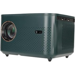 Video Projector, 2 Projection Modes LED Light Source Mini Projector BT4.0 100-240V Electronic Focus 1920x1080P for Home Use (UK