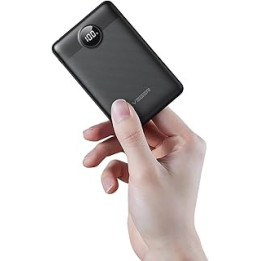 VEGER Mini Power Bank 10000mAh, 22.5W Fast Charging USB C Portable Charger with PD QC 3.0,Ultra Compact Portable Battery Bank,