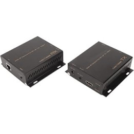BOLORAMO Video Extender, 100‑240V HD Multimedia Interface To Cat6 Extender Plug and Play TCP IP Support for Monitor( 3)