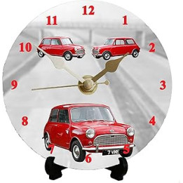 DIY 12cm Metal Clock Kit - Austin 7 Mini, Wall or Desk Clock