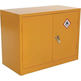 COSHH Cabinet - Fire Proof Flammable Storage Cabinet COSHH Cabinet, Hazardous Substance Yellow COSHH Cabinet - COSHH Cupboard