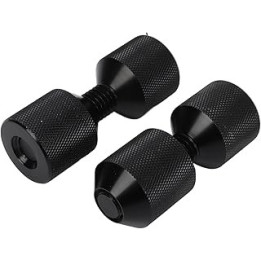 Weikeya 2 Hole Flange Alignment Pin, High Precise Threaded Two Hole Pins Heavy Duty 2 Pcs Durable 1‑1/8in for Car