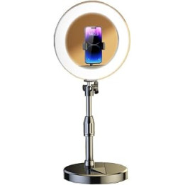 MGWYE Mobile phone live broadcast bracket fill light equipment a full set of selfie beauty anchor special photo artifact (Color