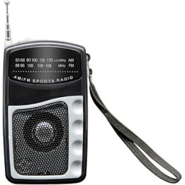 Retro Radio Small AM FM Radio, Batterypowered And Headph Jack, For Elder Jogging, Walking And Travelling
