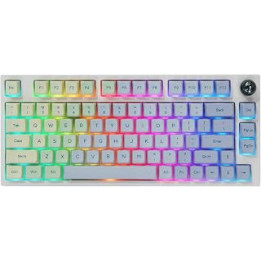 EPOMAKER Monet TH80 Pro 75% Hot Swap RGB 2.4Ghz/Bluetooth 5.0/Wired Mechanical Keyboard with MDA Keycaps, 4000mah Capacity
