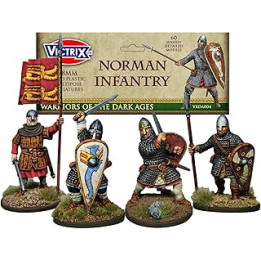 Victrix - Norman Infantry - 60 Figures - 28mm Plastic Miniatures - Dark Ages