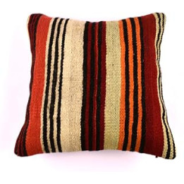 Kilim Cushion covers 40x40 cm Handmade Ethnic Turkish Kilim Pillow Cover Bohemian Cushion Covers Oushak Rug Cushion Cover