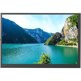 LCD Touch Screen Monitor, Portable 8.9 HD Monitor with Built in Speaker, 160 Degrees Wide Angle, USB Powered 5 Point Touch