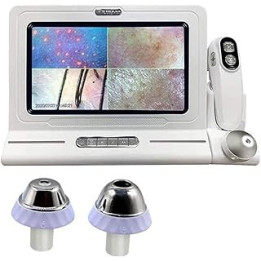 LXT PANDA Skin Hair Analyzer, 11-inch Hair Tester HD LCD Screen Microscope Tester Digital Microscope Skin Diagnosis Analyser