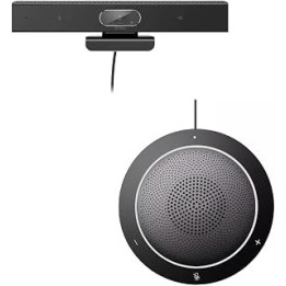 Professional HD 1080P Webcam | USB Speakerphone | Bundle Package | Compatible with Connect First